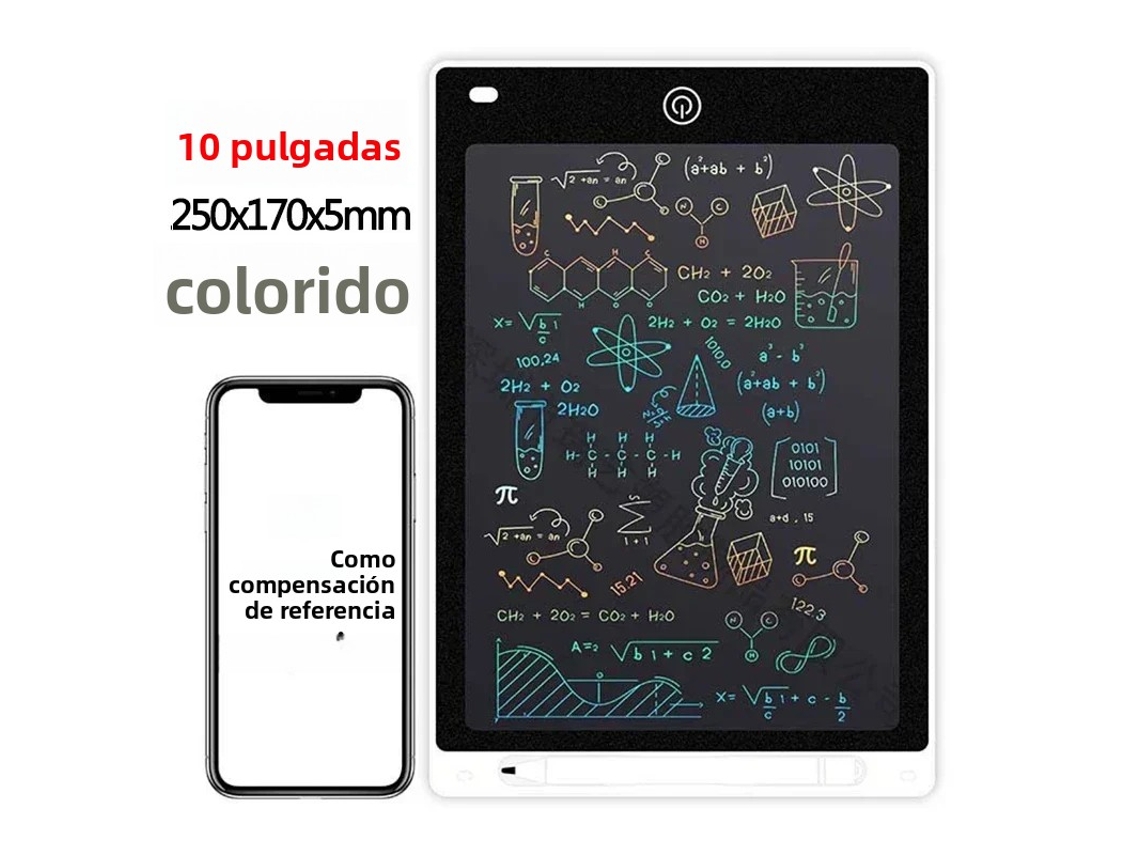 (tela Lcd Colorida De 10 Polegadas) Mesa Digitalizadora, Prancheta De Desenho, Prancheta Para Desenho E Esboços Para Bebês, Auxílio Didático