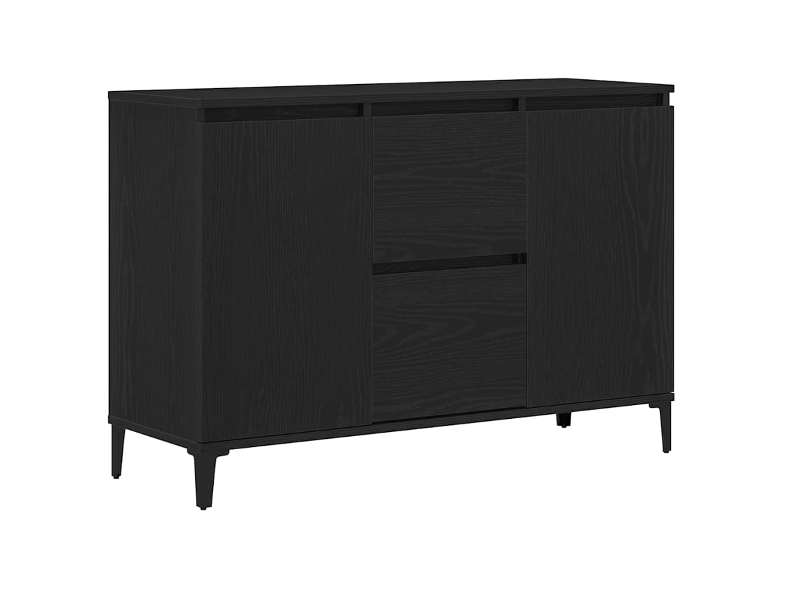 Buffet Carvalho Preto 104x35x70 cm Madeira Processada MAISON EXCLUSIVE