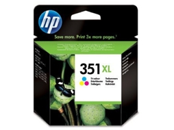 Tinteiro HP 351XL Tricolor (CB338EE)