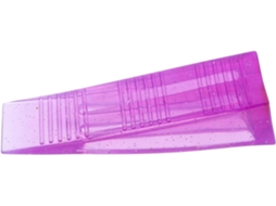Batente De Porta Flexível Em Pvc Roxo, Design À Prova De Vento E Resistente A Arranhões Para Segurança Doméstica