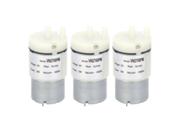 Bomba De Diafragma Micro Mini Vacío Agua Aire Para Acuario Motor Dc 6v 3 Piezas (vn2708pm)