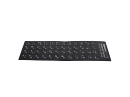 Aetheria adesivo de Teclado Japonês Impermeável Letras Brancas para Notebook Desktop Pc Computador