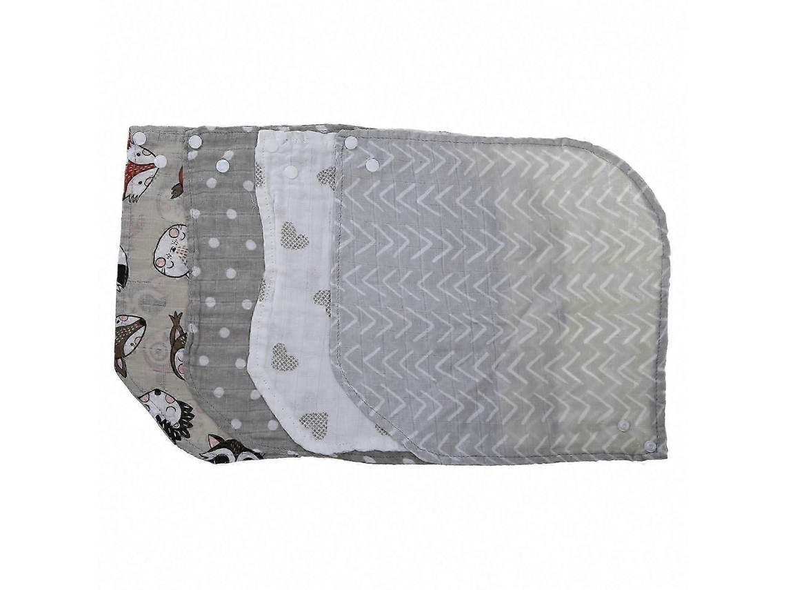 Babadores De Bandana Para Meninos E Meninas Babadores De Algodão Para Babar E Dentição Babadores Super Absorventes Para Chá De Bebê Presente