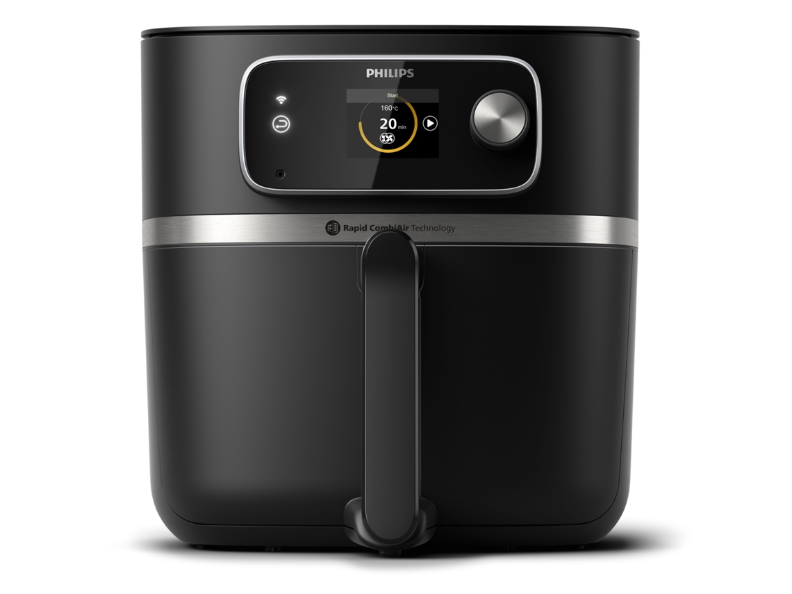 Fritadeira sem Óleo PHILIPS HD9880/90  7000 Series Combi Xxl Connected (8.3 L - Preto)