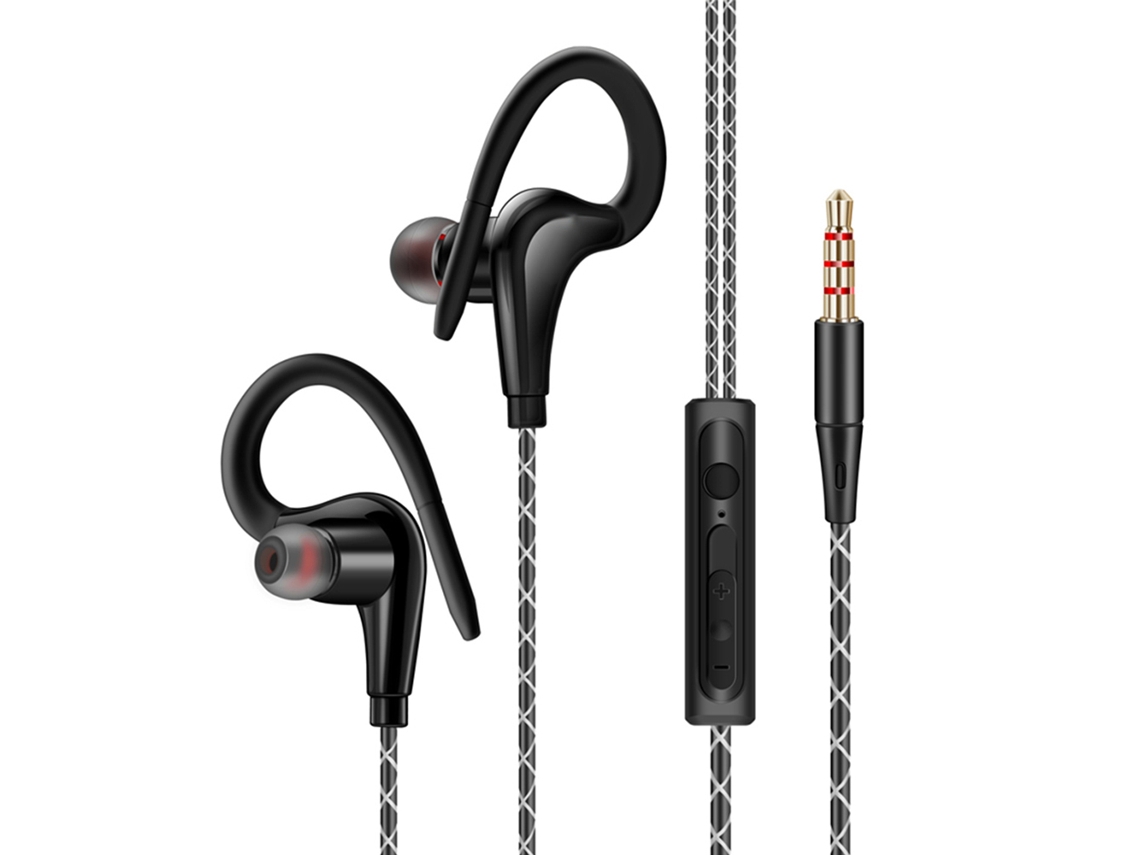 Fones de Ouvido Sem Fio (com Fio), à Prova D'água, Graves Estéreo e Microfone MDUG