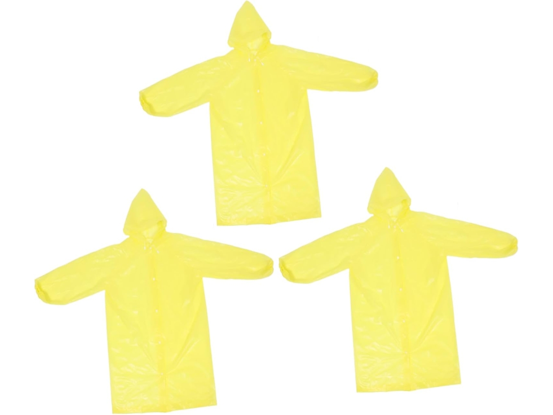 Conjunto De Capa De Chuva Impermeável De 3 Peças Com Capuz Para Caminhadas, Jaqueta Para Adultos