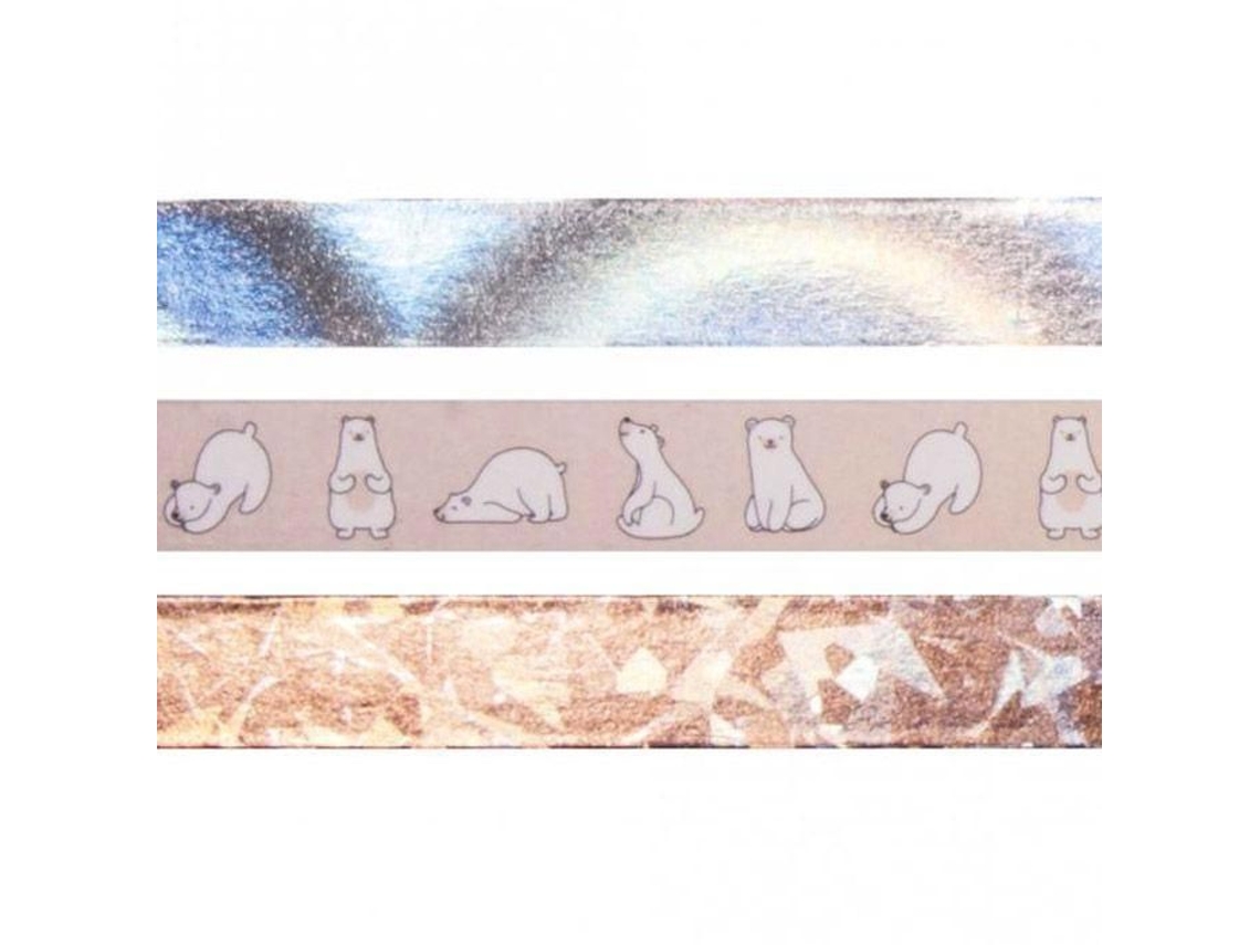 3 St Maskeringstejper 10 M X 1,5 Cm, Nordic