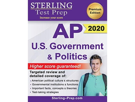 Livro Sterling Test Prep AP US Government and Politics Complete Content Review for AP Exam de Sterling Test Prep (Inglês)