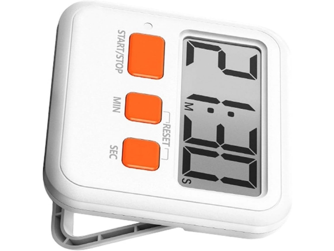 Temporizador Digital Lcd Com Alarme Sonoro E Luz De Fundo Estudo
