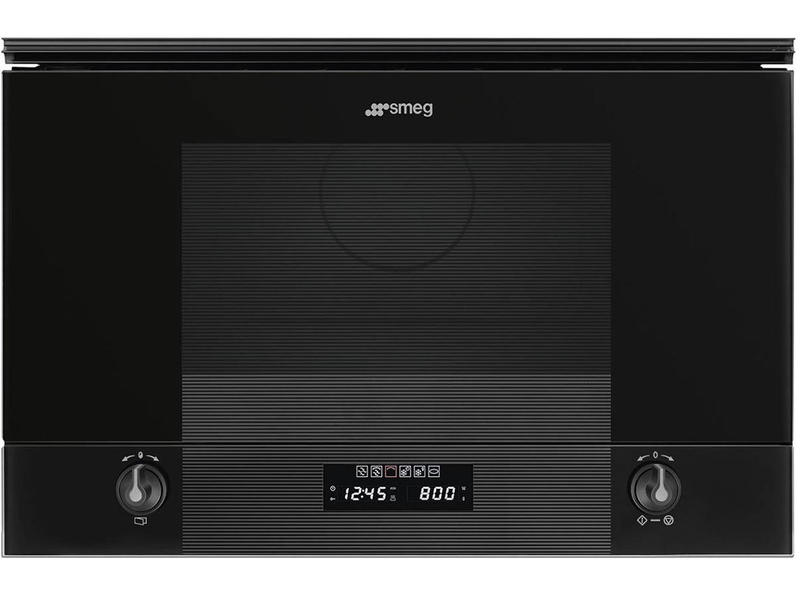 Micro-ondas SMEG MP122B3 (22 L - Com Grill - Preto)