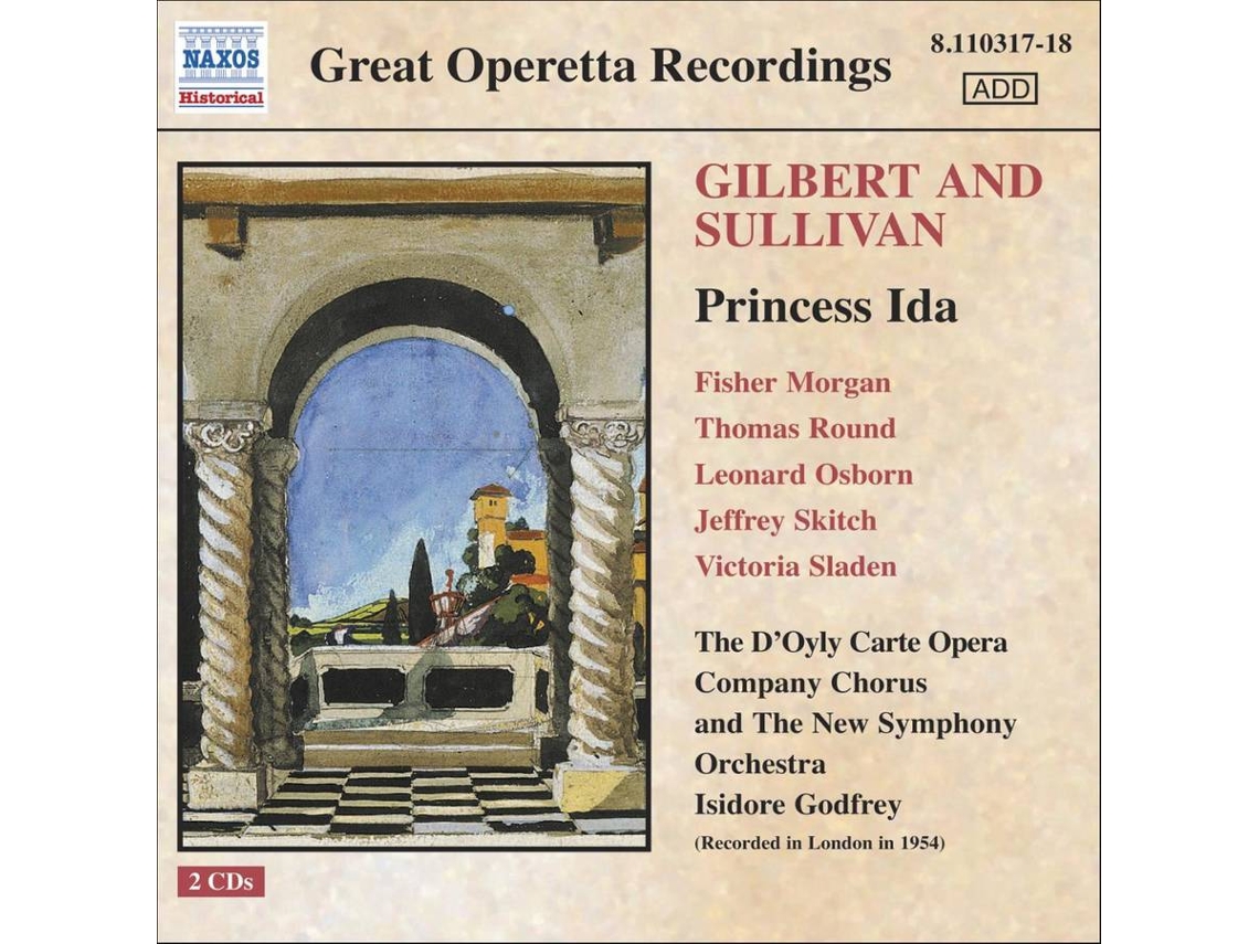 CD Godfrey/D'Oyly Carte Opera - Prinzessin Ida (2CDs)