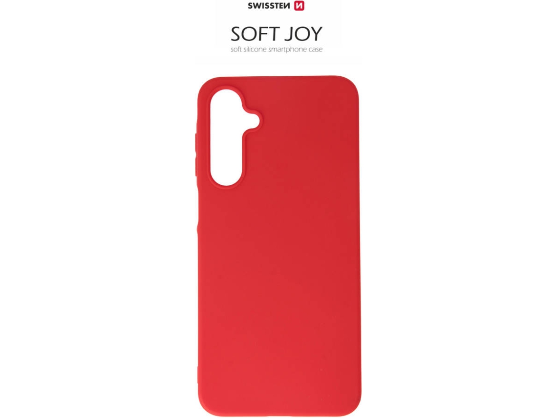 Capa SWISSTEN Joy Samsung Galaxy A36 (Vermelho)