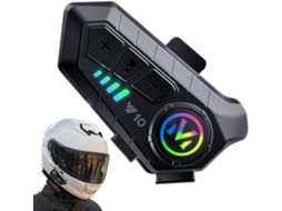 Casque De Motocyclette Léger Multifonction Sans Fil Mains-libres