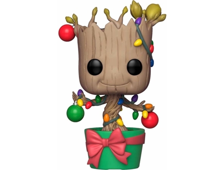 Figura FUNKO Pop! Bobble: : Holiday Groot W/ Lights & Ornaments