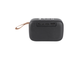 Caixa de Som Bluetooth Portátil EOOCOO com subwoofer e luz