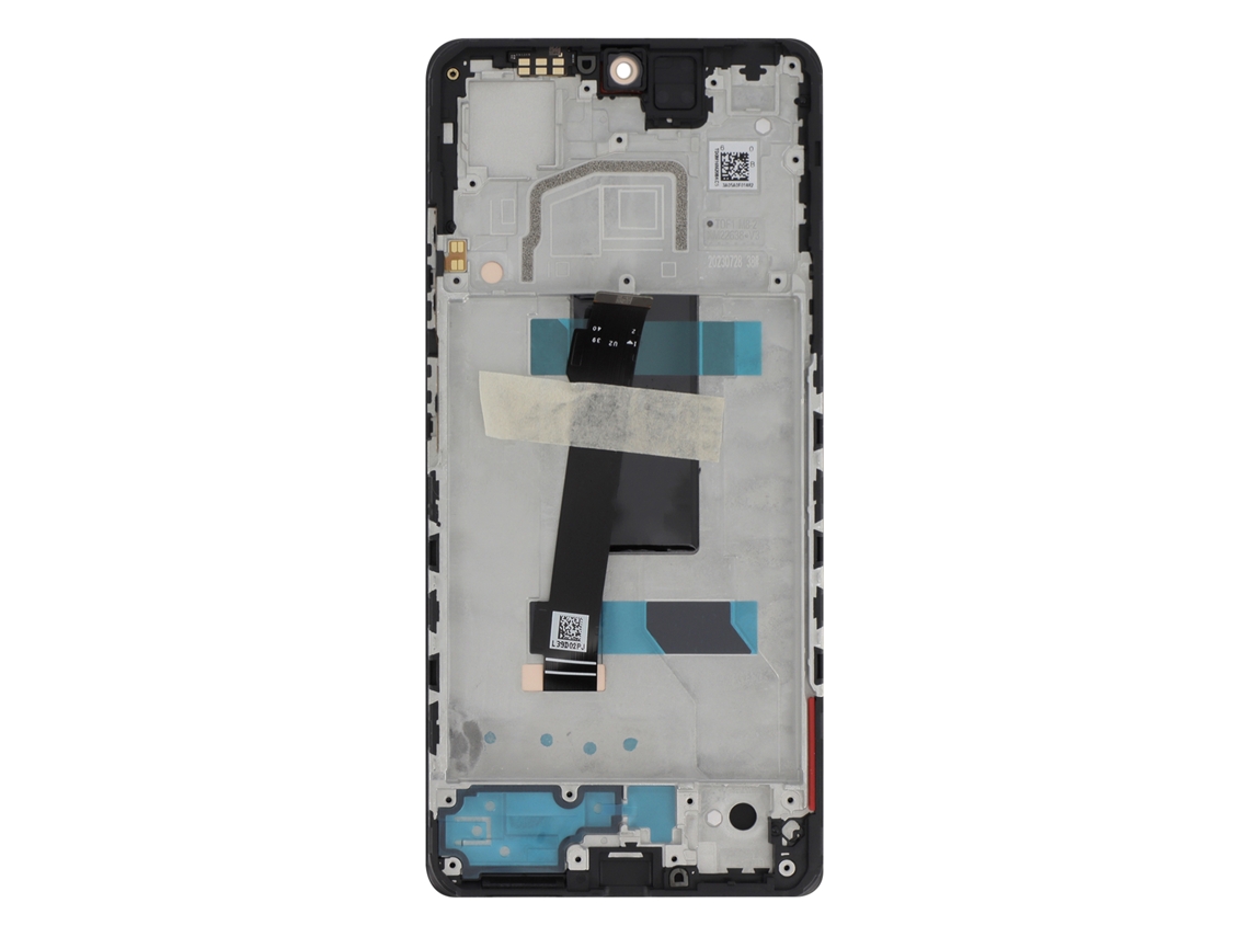 Tela Estrutura Por Xiaomi Redmi Note 12 Pro 5g Bloco Completo Tela Original Preto Xiaomi