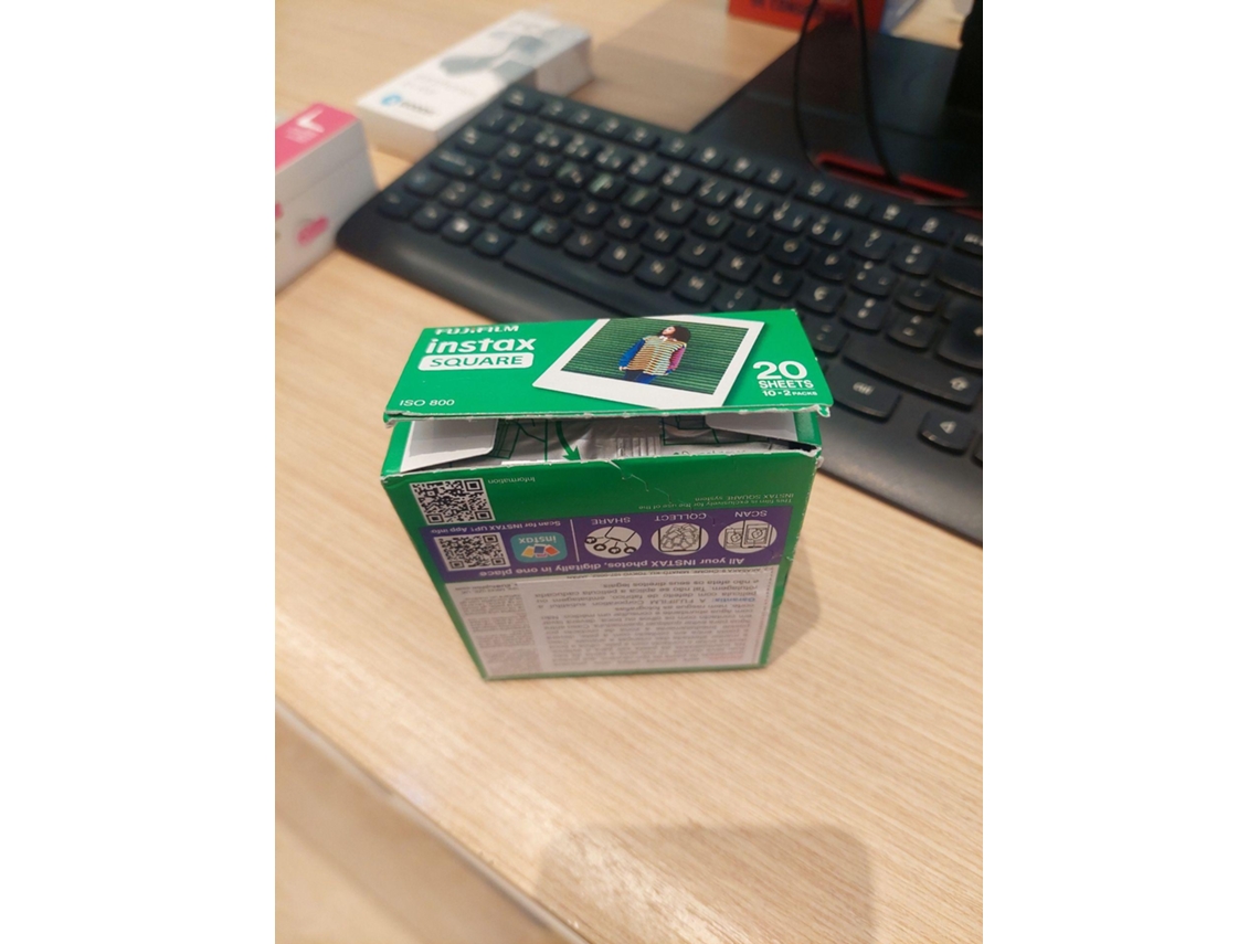 Recarga FUJIFILM Instax Square(Outlet Caixa Aberta - 20 Folhas)