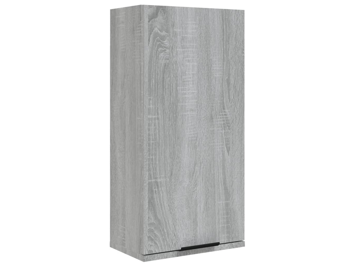 Bathroom Cabinet, Bathroom Cabinets Vidaxl Cinzeto Madeira Processada (n/a)