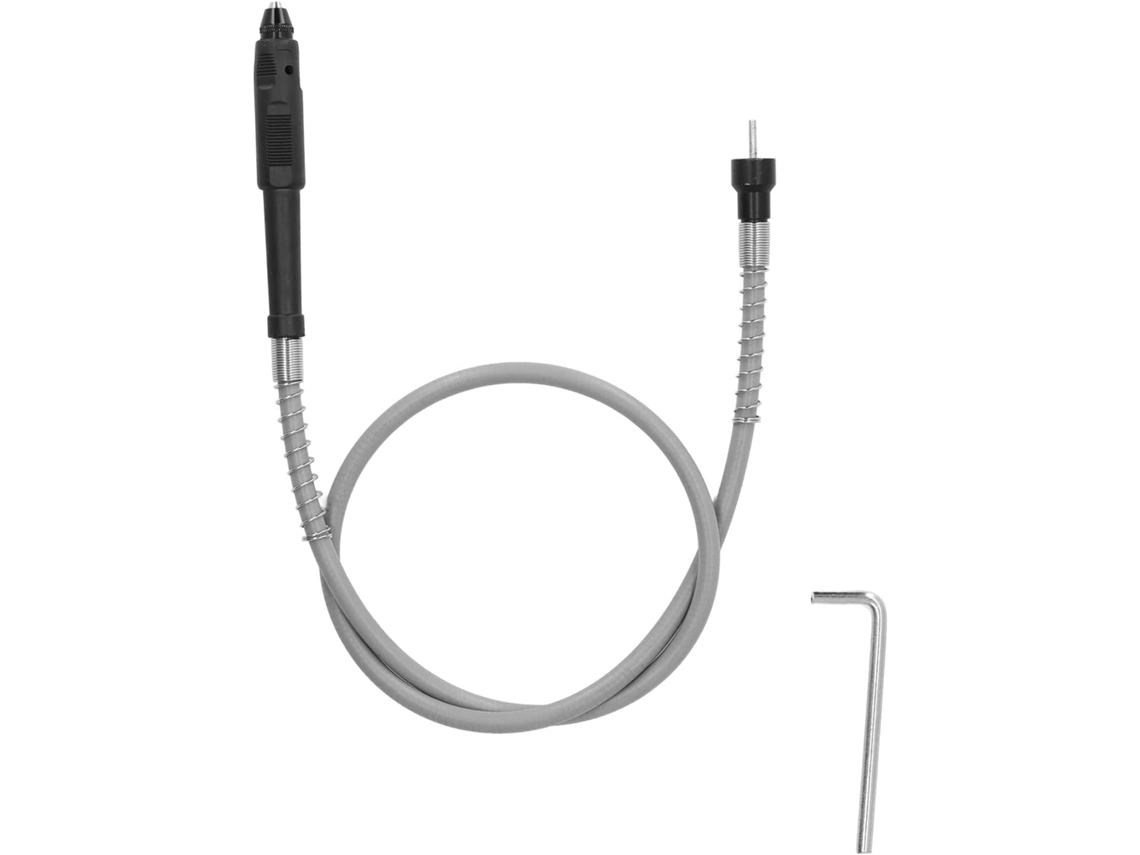 Cabo Extensor Flexível Para Furadeira/esmerilhadeira Com Ajuste De