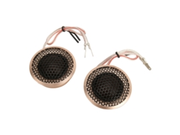 Tweeters Carro Metal 25mm 150w Ouro Rosa 2un