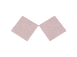 Almofadas quadradas de feltro para móveis, pisos, mesas e cadeiras (autoadesivas, resistentes a rasgos, 40x40mm bege, conjunto de 8 peças)