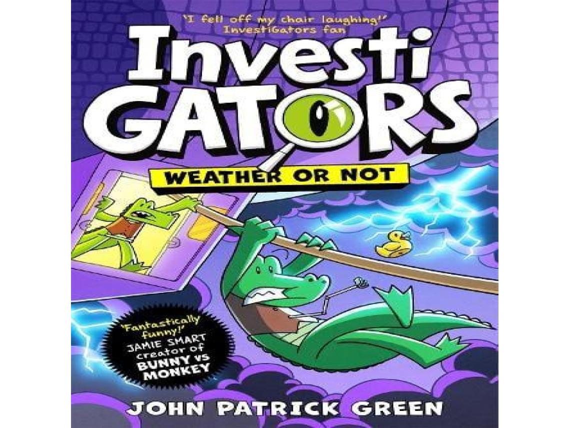 Livro InvestiGators Weather or Not de John Patrick Green (Inglês)
