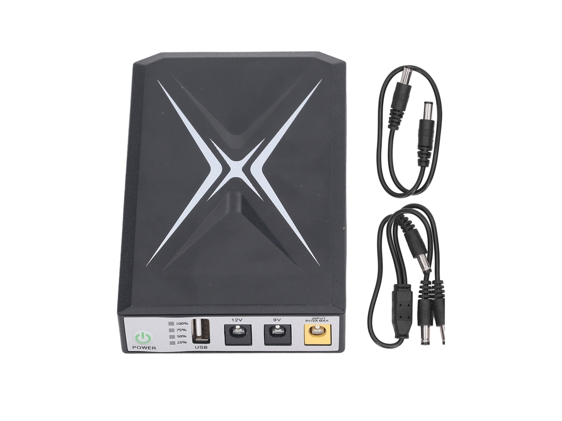Mini UPS Bateria 10400mah para Câmera e Router