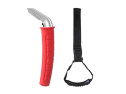 Auxiliar de Alça Porta Carro Idosos Aço Silicone Vermelho