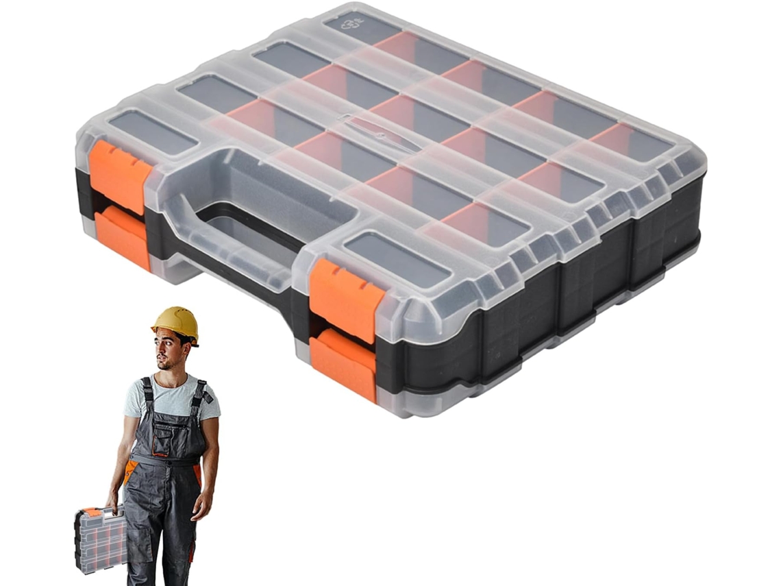 Organizador De 3 A 10 Peças Pequenas – Conjunto De Caixas De Armazenamento Com Parafusos.