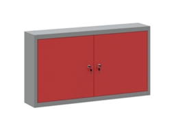 Conjunto 1 Armário De Ferramentas Vidaxl Vermelho Aço (100 X 20 X 55 Cm)
