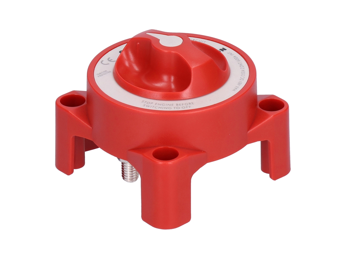Interruptor de Bateria Mini HKJ (12/48V, Vermelho)