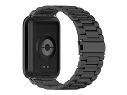 Pulseira De Aço Inoxidável Para Xiaomi Smart Band 8 Pro, Com Ferramenta, Barra De Mola, Pulseira Preta Olysi Shop