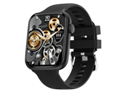 Smartwatch de 1,85 polegadas com pulseira de silicone e classificação IP67 de resistência à água. Ly Ebike