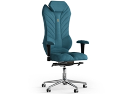 Cadeira de Escritório Ergonómica KULIK Monarch Fabric (Azur - Jeans -130x50x50cm)