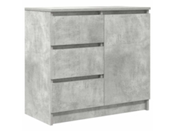 Sideboard, Sideboards Vidaxl Cinzeto Madeira Processada (n/a)