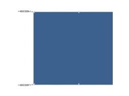 Toldo Vertical 140x800 Cm Tecido Oxford Azul MAISON EXCLUSIVE