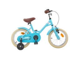 Vidaxl Bicicleta Infantil 14 Polegadas Para 3 A 5 Anos Azul-claro
