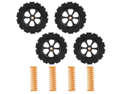 Kit de mola resistente ao calor e porca de nivelamento para cama aquecida de impressora 3D CR-10/Ender 3, dourado claro (mola amarela)