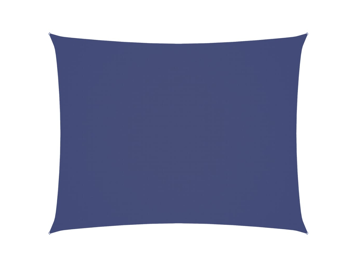 Maison Exclusive - Para-sol Estilo Vela Tecido Oxford Retangular 4x6 M Azul