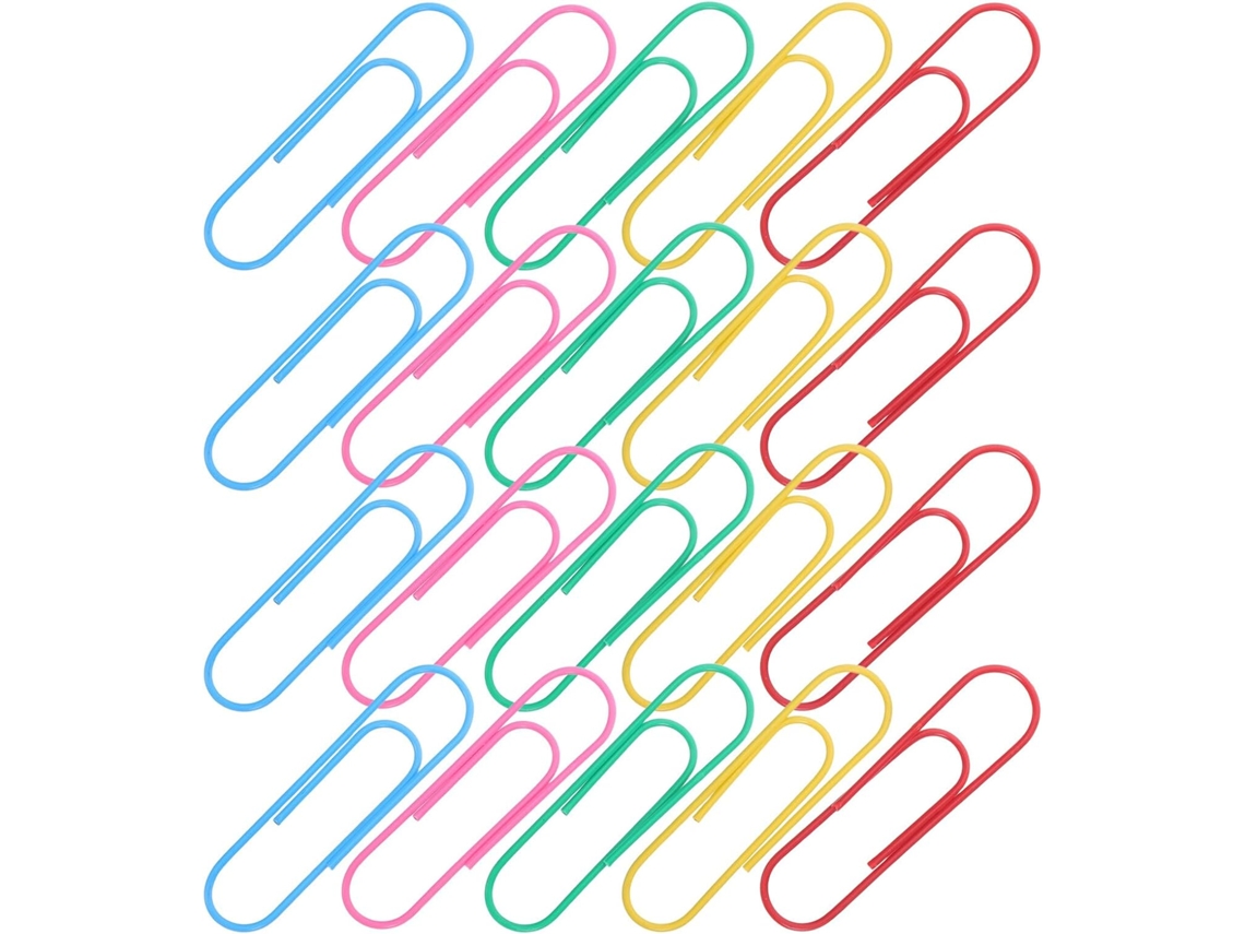 Conjunto De 100 Clipes Metálicos Extragrandes Documentos 10cm, Design Simples E Durável, Ideais Escritório E