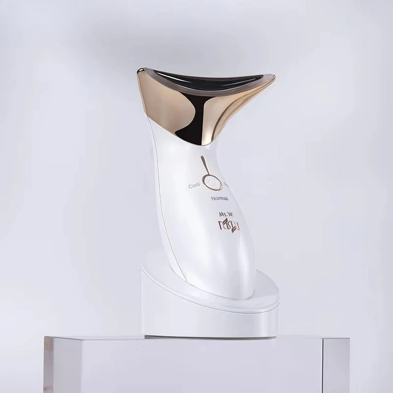 (usb Branco) Aparelho De Beleza Doméstico Com Microcorrente Para Massagem Facial E Lifting De Pescoço
