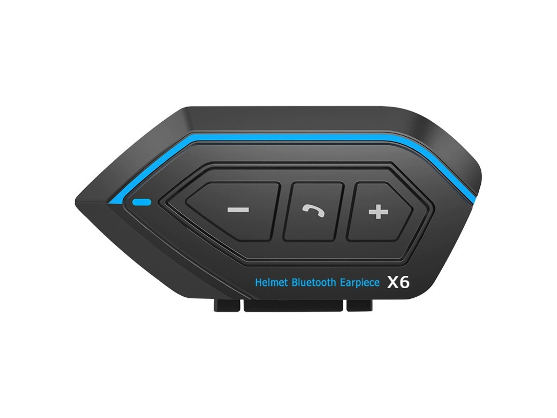 Fone De Ouvido Para Capacete Bluetooth 5.0 Com Microfone Macio, Interfone À Prova D'água, Emparelhamento Universal, Para Motocicleta E Esqui