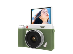 Câmera Digital Retrô com Tela Flip Ultra Hd Sem Manchas Verdes. YUNZII
