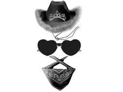 2026 sombrero Cowboy Unisex para Adultos, Hombres Y Mujeres, Cowgirl, Material Tela no Tejida, Diseño Simple Y Estilo Clásico