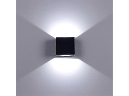 Luminária De Parede, Cor Preta, Para Quarto, Corredor, Sala De Estar E Ambientes Internos, Aplicação Doméstica Versátil Em Diferentes Espaços