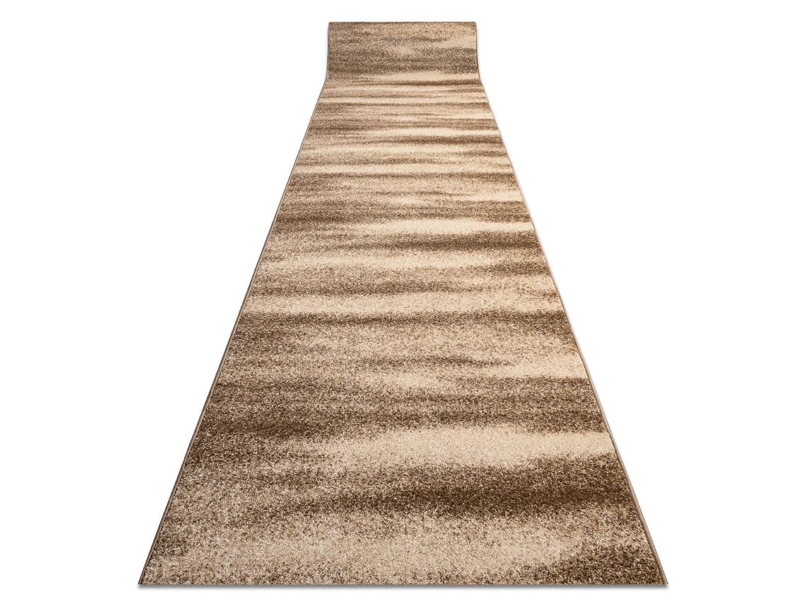Passadeira Karmel Saara Deserto Areia Nogueira 70Cm