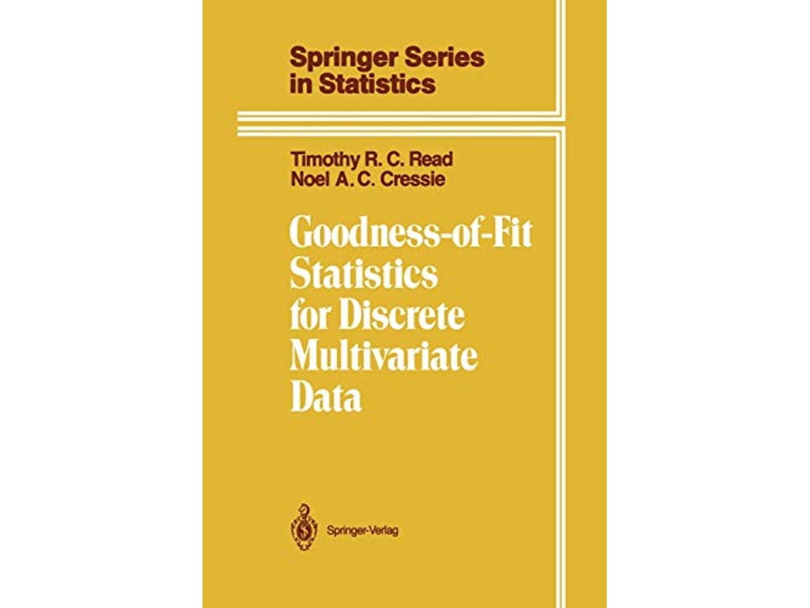 Livro GoodnessofFit Statistics for Discrete Multivariate Data Springer Series in Statistics de Timothy RC Read Noel AC Cressie (Inglês)