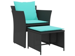 Garden Chair, Garden Chairs Vidaxl Preto Vime (n/a)