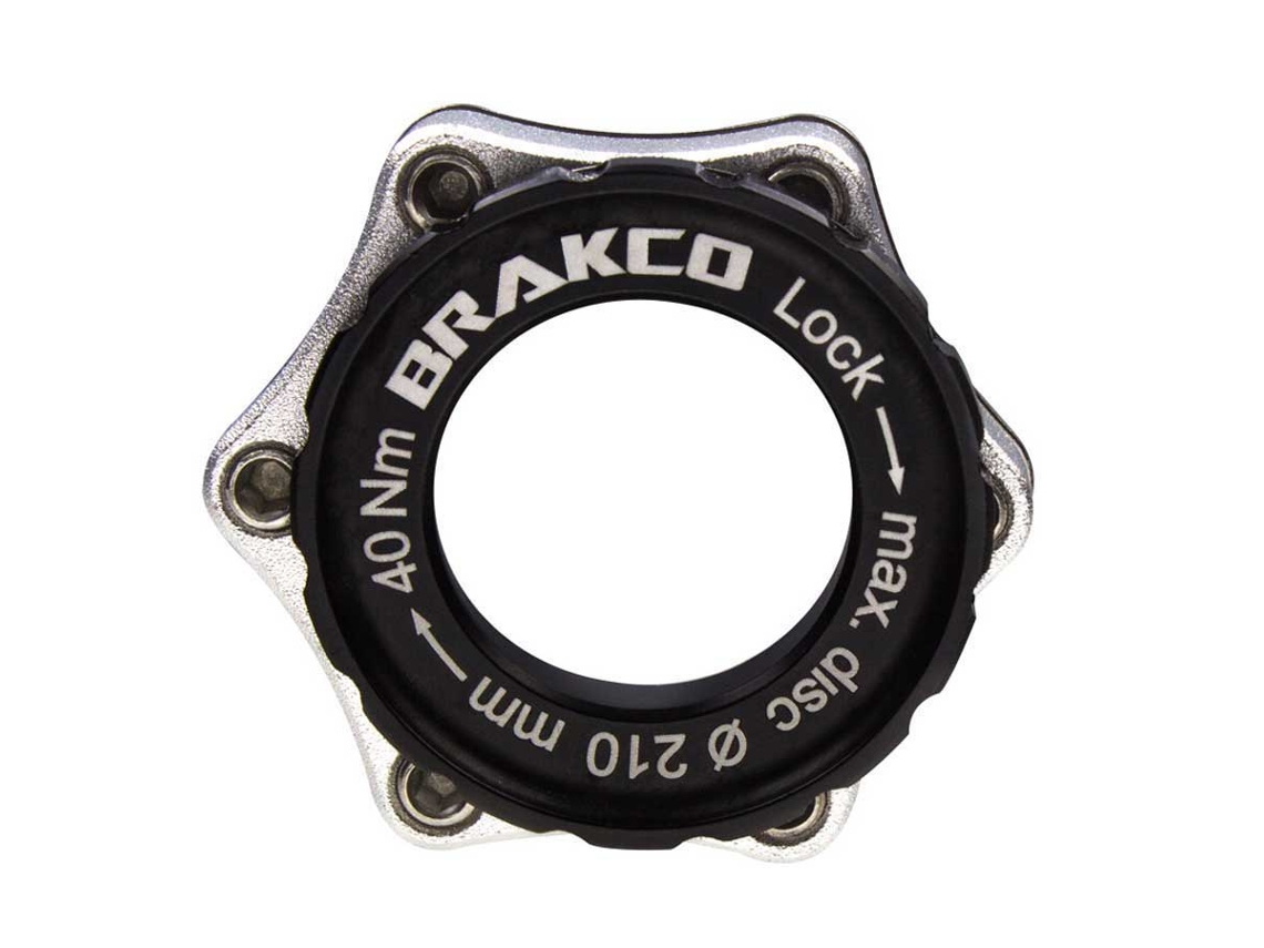 Adaptador Disco Centerlock Prateadobrakco