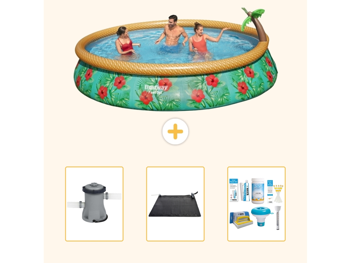 Bestway Piscina Bestway Fast Set Redonda - 457x84 Cm - 4-peças S22687